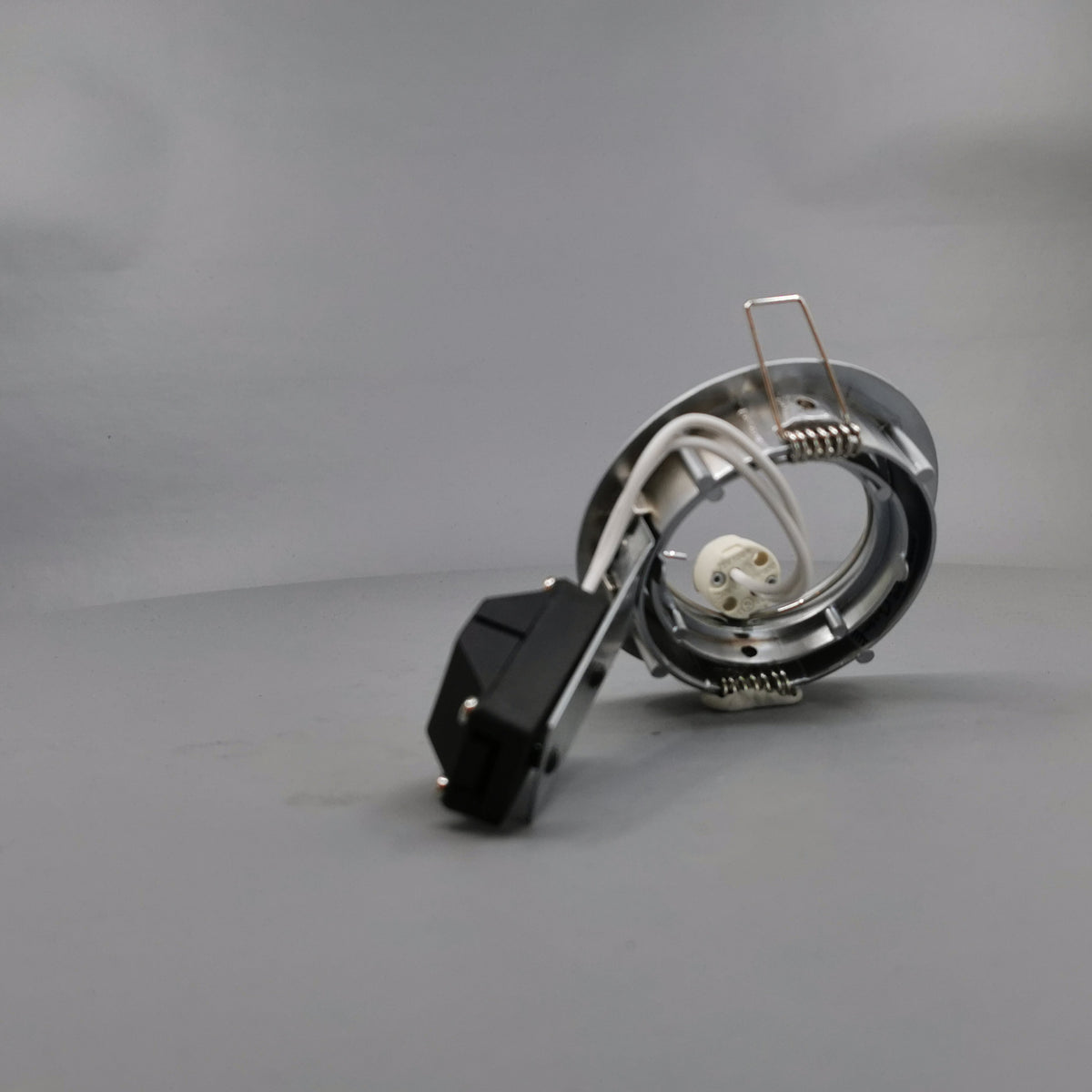 Downlight 12V GU5,3 Max 35W satin kipbar (360° frame 12)