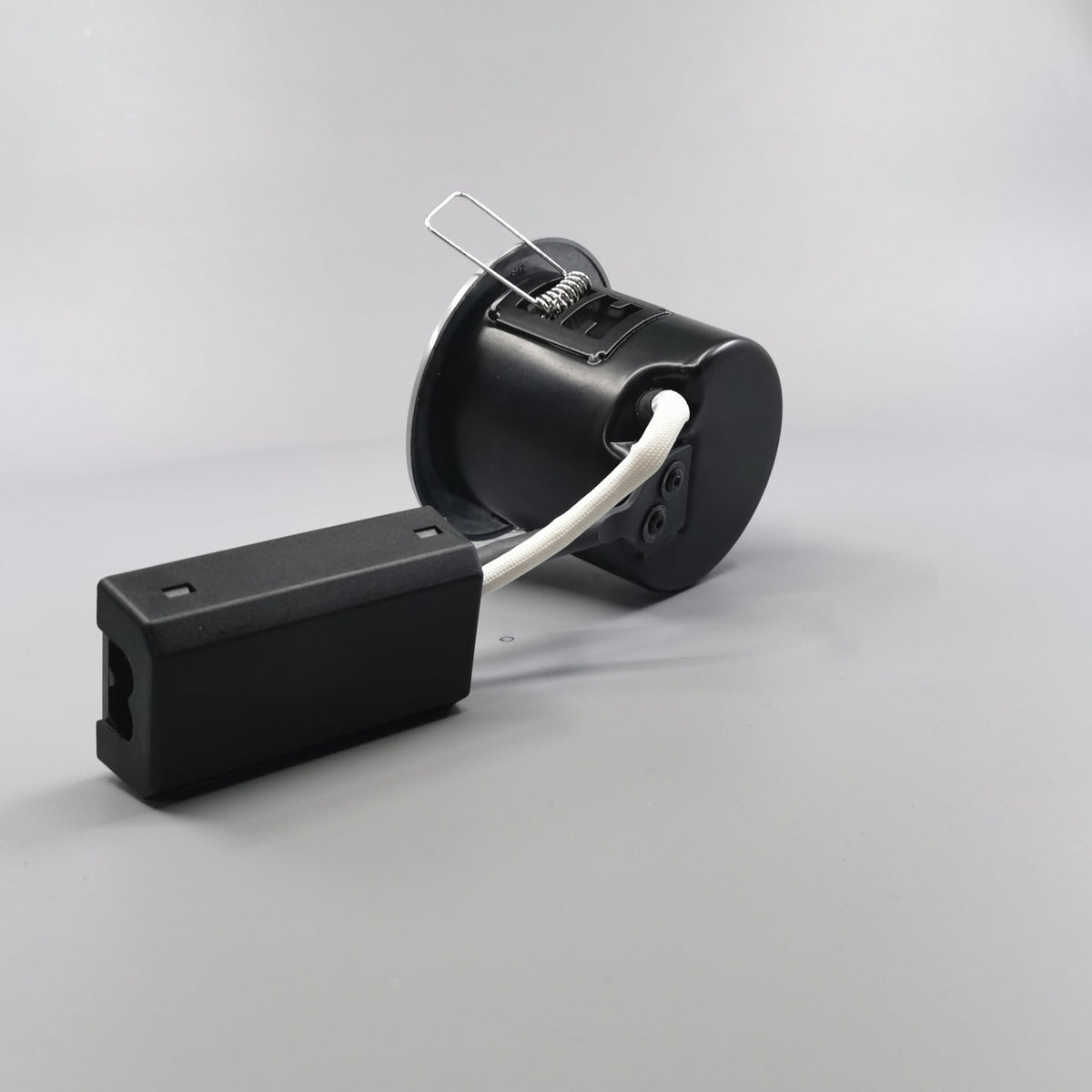 LED spot 5W dæmpbar flimmerfri 2700K 430Lm - Rund, børstet (360° frame 10)