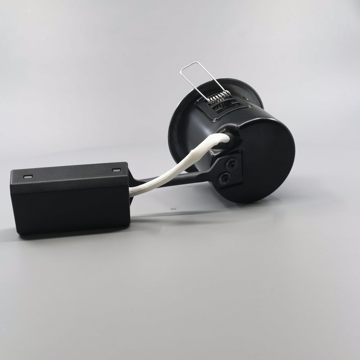 LED spot 5W dæmpbar flimmerfri 2700K 430Lm - Rund, børstet (360° frame 12)