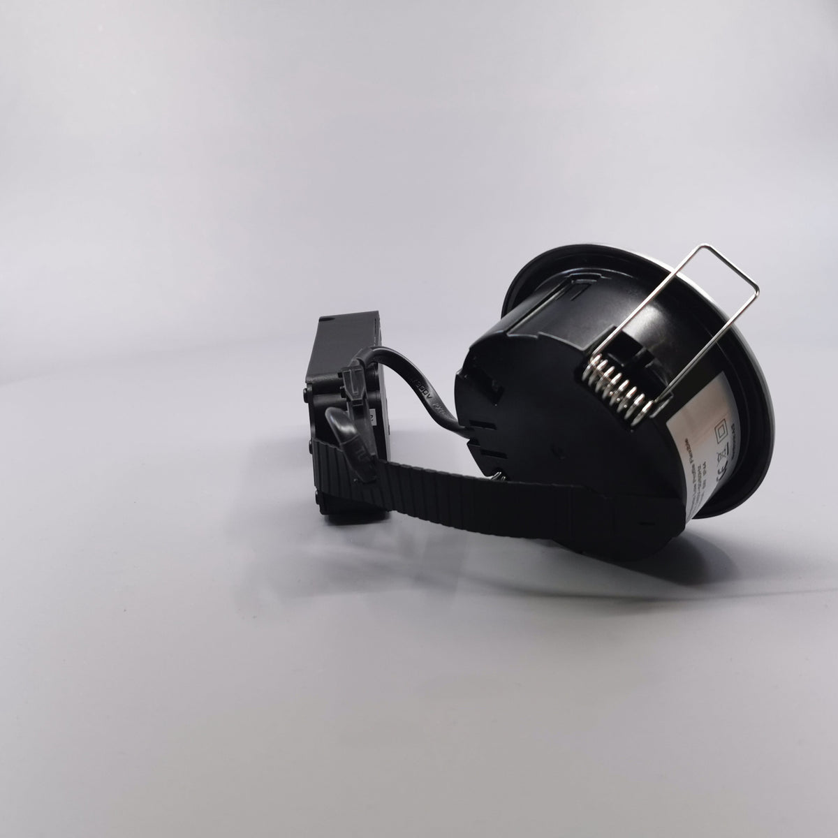 LED spot m. 6W 35° - rund børstet 33mm Type: 3502 (360° frame 17)