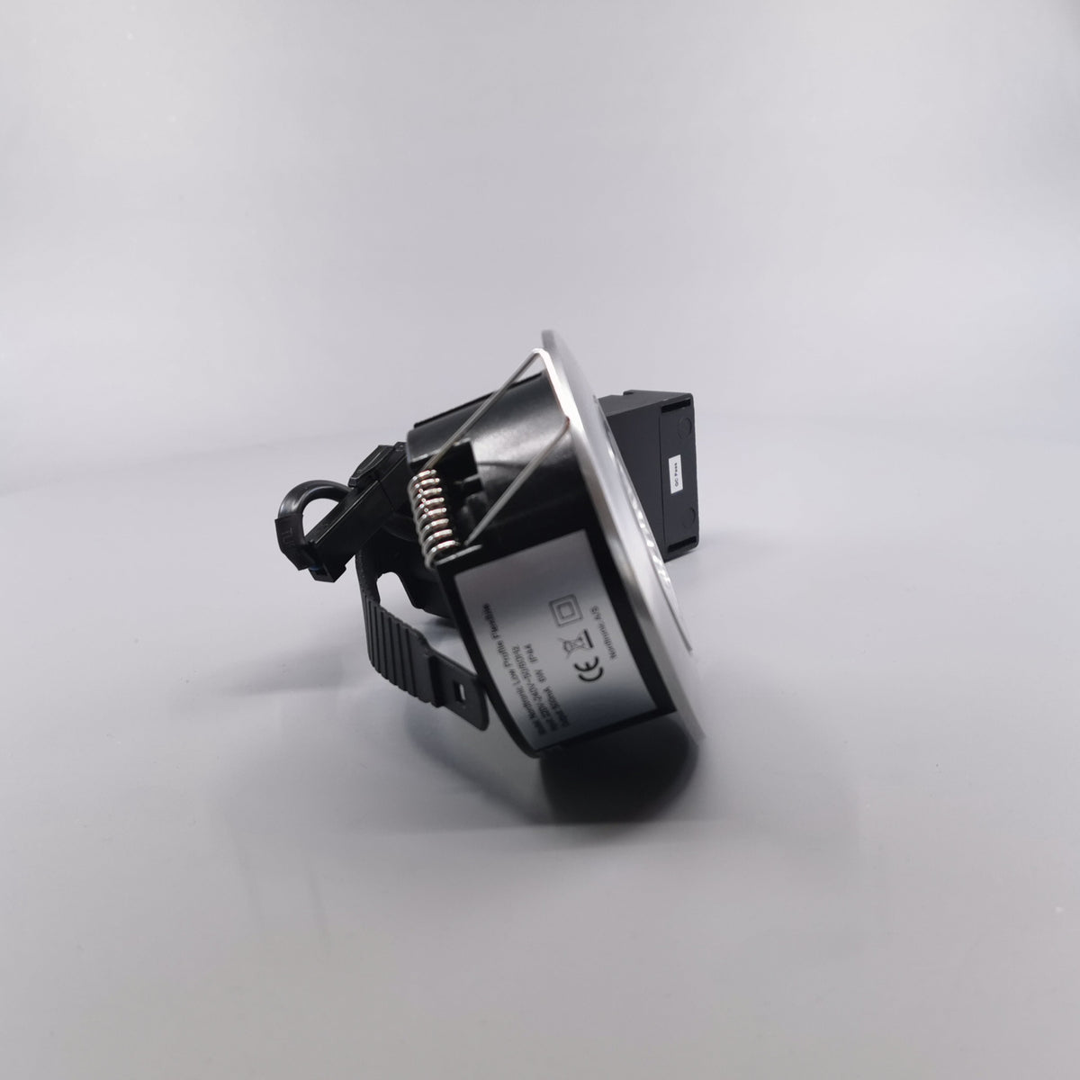LED spot m. 6W 35° - rund børstet 33mm Type: 3502 (360° frame 20)