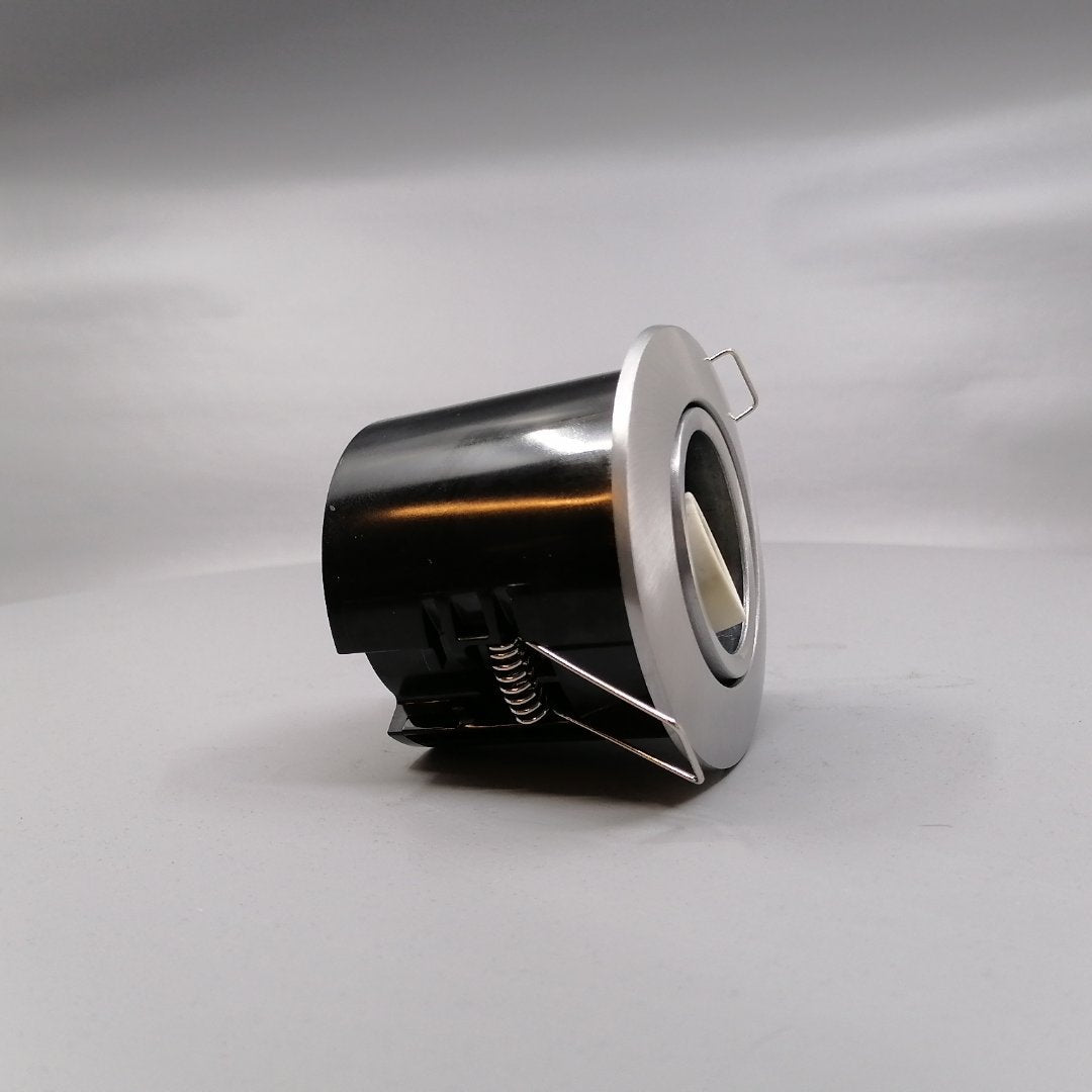 Pro Indbygningsspot m. GU10 fatning - børstet (360° frame 20)