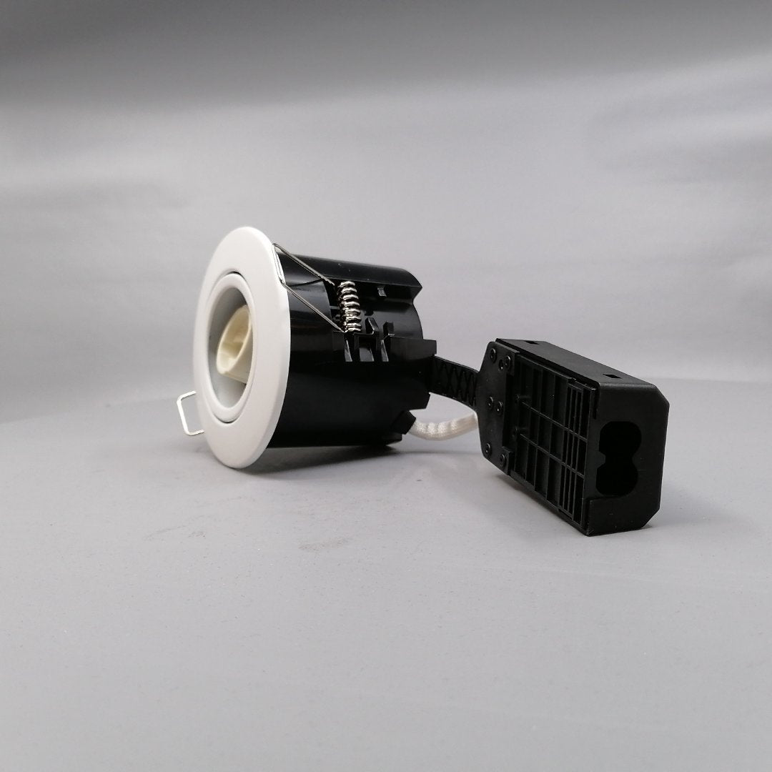 Pro Indbygningsspot m. GU10 fatning - mat hvid (360° frame 5)