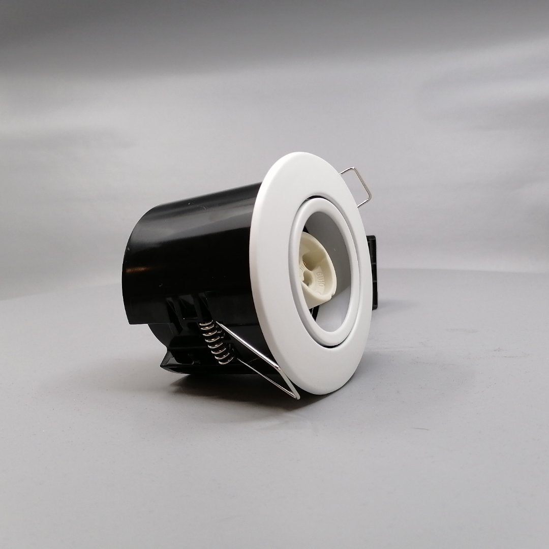 Pro Indbygningsspot m. GU10 fatning - mat hvid (360° frame 21)