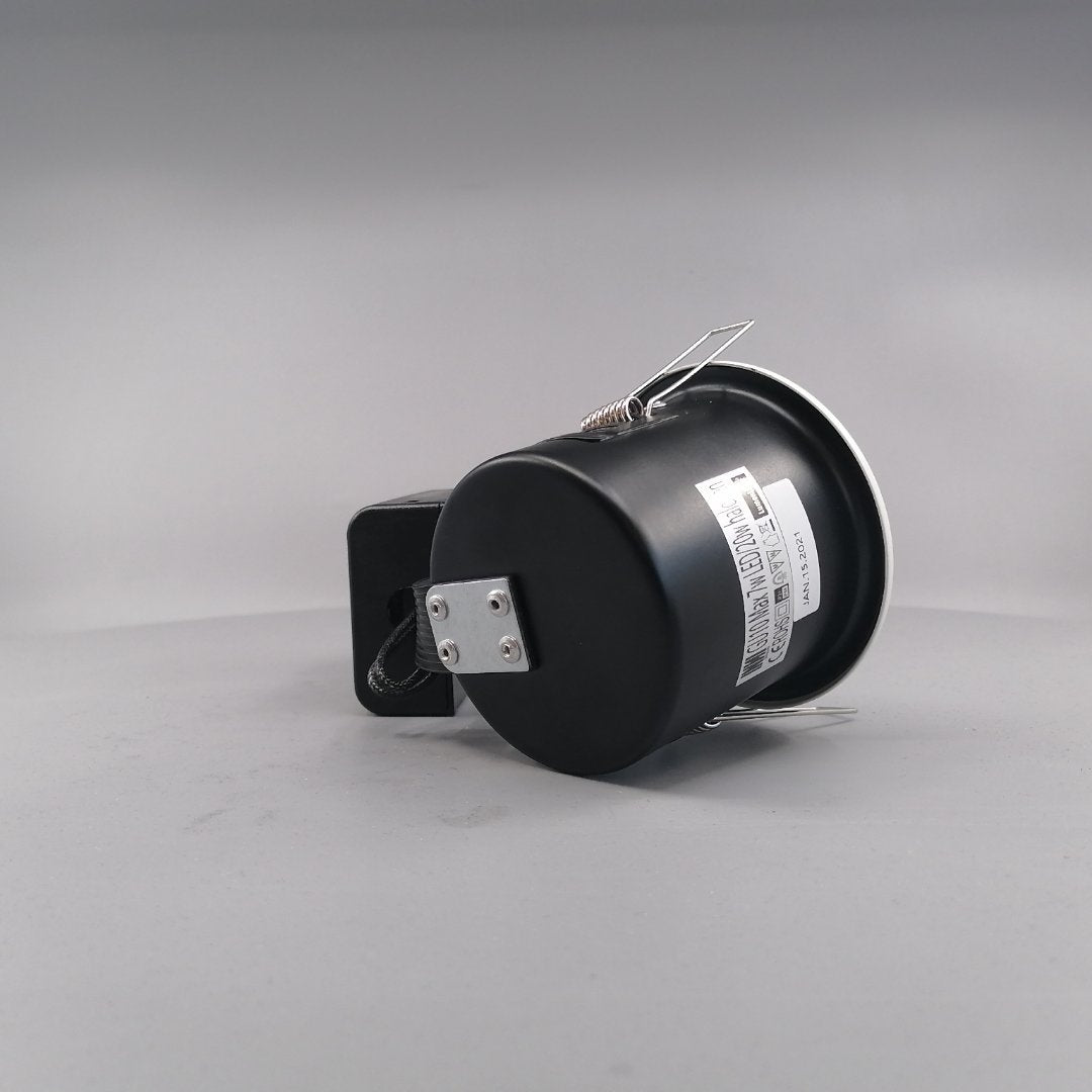Pro indbygningsspot m. 3-Trins dæmpbar LED pære 3000K - Mat hvid (360° frame 16)