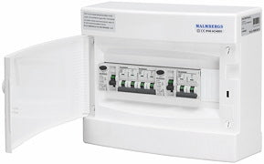 Færdigmonteret gruppetavle - 3x10A 1P+N