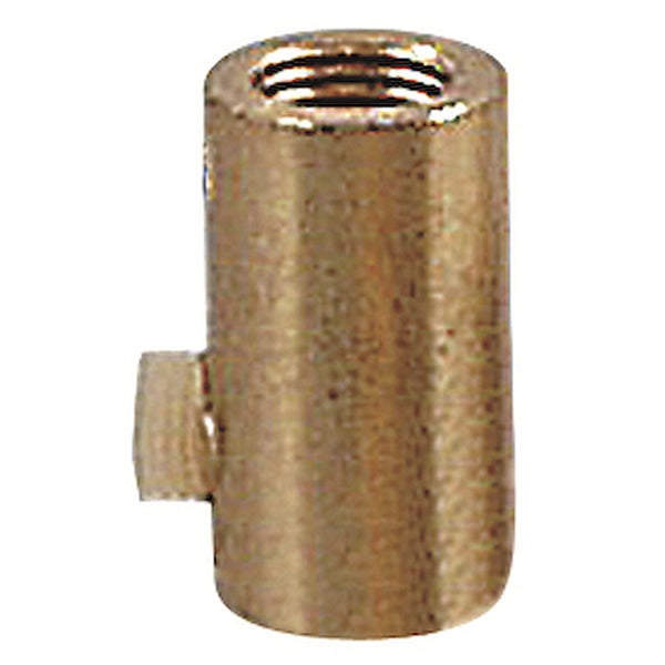 Trækkaflastning i messing, m. indvendig gevind, Ø10 mm. - 4 stk.