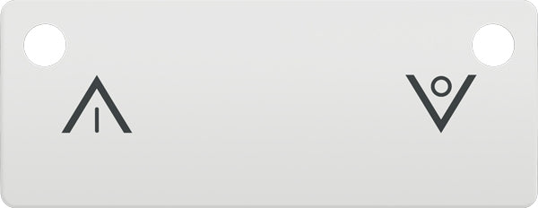 Tangent op/ned for Wiser trådløs lysdæmper Hvid