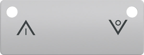 Tangent op/ned for Wiser trådløs lysdæmper Lysegrå