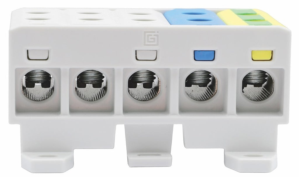 UNIVERSALRÆKKEKLEMMER, AL/CU, OTL, 2,5-35 MM², 5-POL