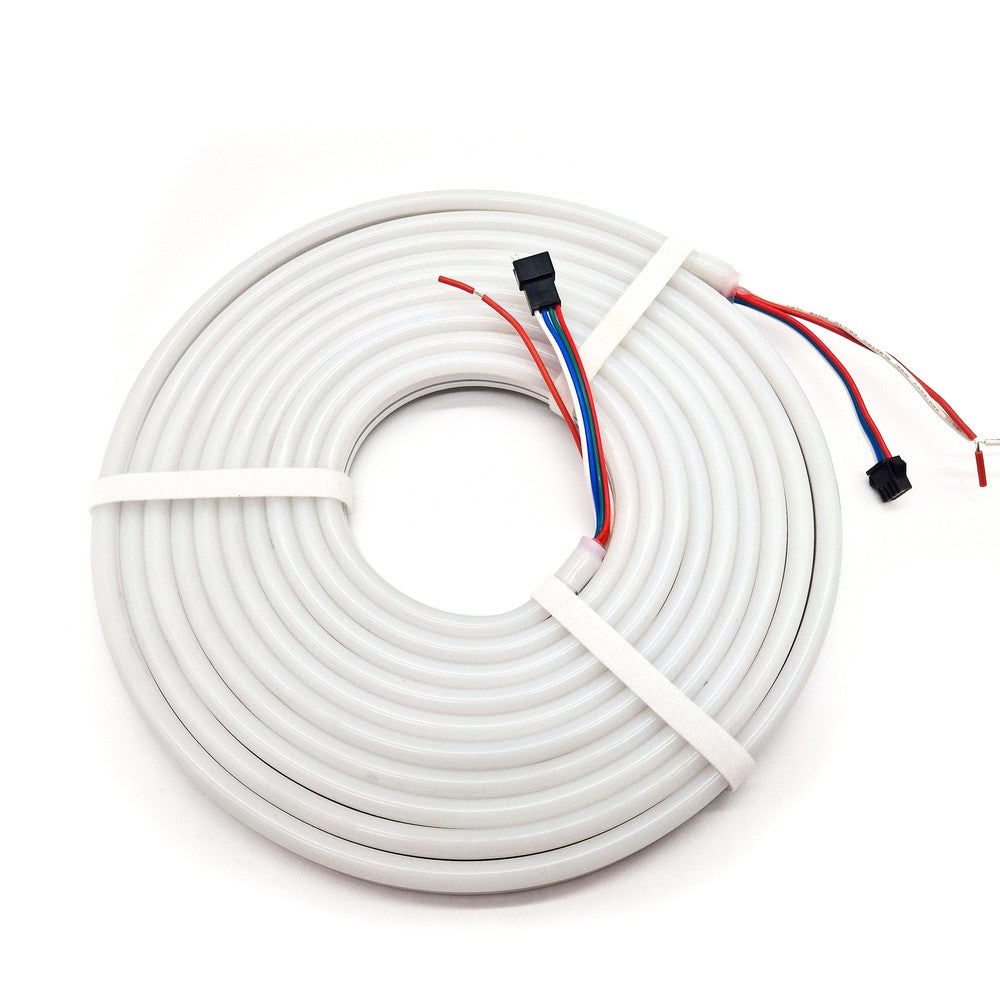 16W/m RGBIC Neon Flex strip - 5m, 96 LED pr. meter, 24V, 8x16, IP20 - Fleksibel LED-strips med 16W/meter, 5 meter lang, 96 LED pr. meter, 24V, 8x16, I
