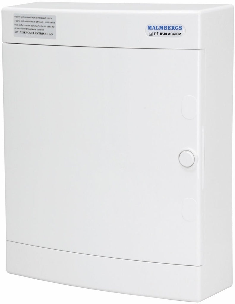 Færdigmonteret gruppetavle – 1x16A 3P+N + 6x10A 1P+N