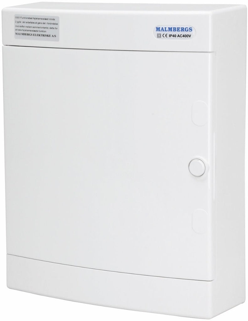 Færdigmonteret gruppetavle – 2x16A 3P+N + 3x10A 1P+N + 1xKombi 10A 1P+N + Transient