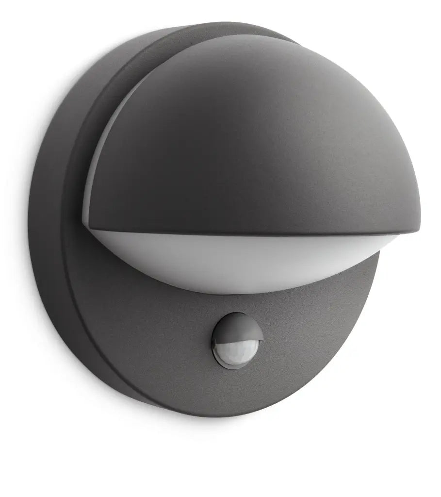 June wall lantern anthracite 1x42W 230V IR (sensor)