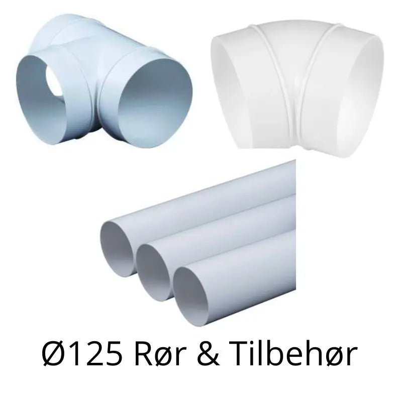 Rør Ø125 mm