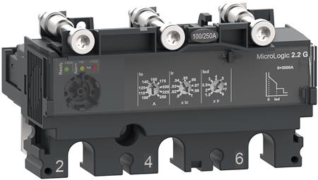RELÆ MICROLOGIC 22G 3P 160A