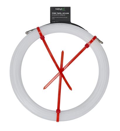 SØGEFJEDER NYLON 15M Ø4MM FAST HOVED