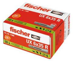 UNIVERSALPLUG UX R Ø6X35MM MED KRAVE