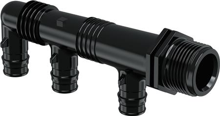Q&E FOR.RØR NIPPEL  PPSU 3/4" 3X16 U/RI