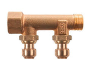 ROTH RØDGODS INDSTIKS FORDELERRØR 2X15MM