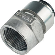 ROTH OVERGANG 18 X 3/4" MF, RUSTFRI