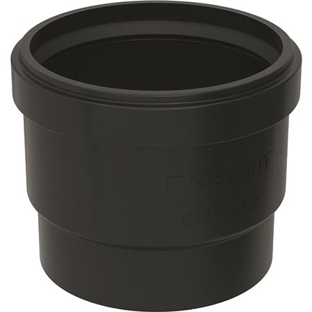 PE STIKMUFFE MED LÆBETÆTNING: D=75MM