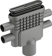 UDLØBSHUS Ø75 MM LODRET INKL. VANDLÅS