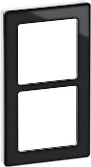 FUGA PURE GLAS RAMME 2X1M SORT HV