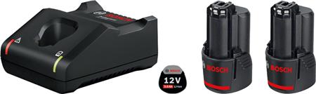 AKKU 12V STARTERSÆT 2X3,0AH 1XGAL12V-40