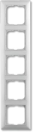 B55 RAMME, 5 MODULER, BLANK HVID