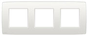 RAMME 3-MODUL, NIKO ORIGINAL, HVID