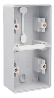 UNDERLAG 2-MODUL, LODRET, IP55, GRÅ