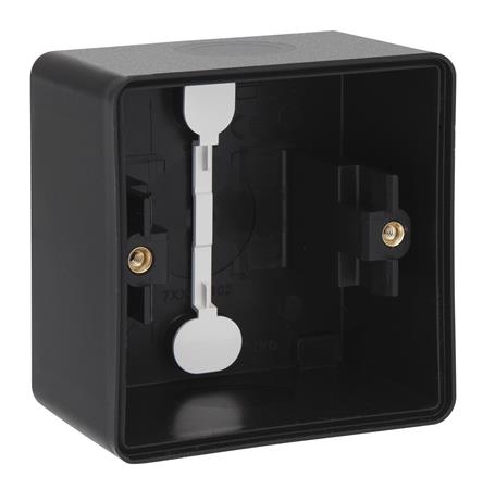 UNDERLAG 1-MODUL, IP55, SORT