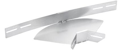 JUSTERBAR HJØRNE FLAD 60HX200X1MM FZS
