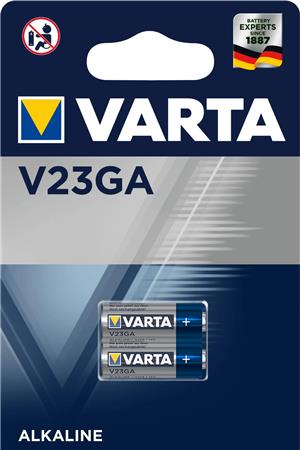 BATTERI ALKALINE 12V V23GA 2-PACK