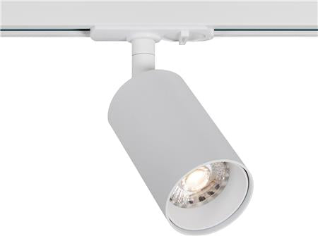 FOCUS TRACK GU10 1 FASET SKINNE HVID