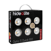 OPTIC S QUICK ISO KIT 6X4,5W/2700K HVID