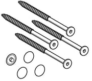 TORX 25 SKRUER & KAPPER T/GULVSTÅENDE WC