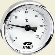 TERMOMETER  Ø100X100MM 0-120°. KLASSE 2