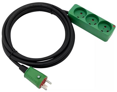 KABELSÆT 3G1,5 M/3 STIKDÅSE 5M