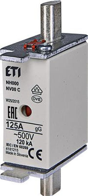 SIKRING NH00 125A GG 500V