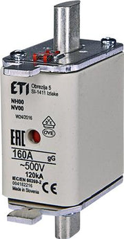 SIKRING NH00 160A GG 500V