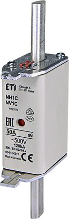 SIKRING NH1 50A GG 500V