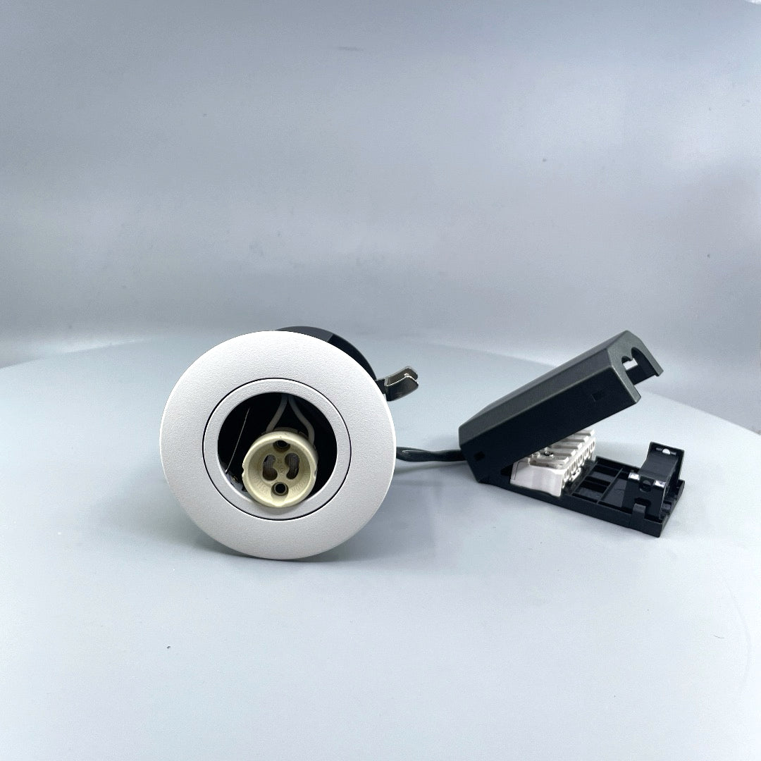 Daxtor Easy 2-Install 66 G1 GU10 indbygningsspot – hvid, 10 stk.