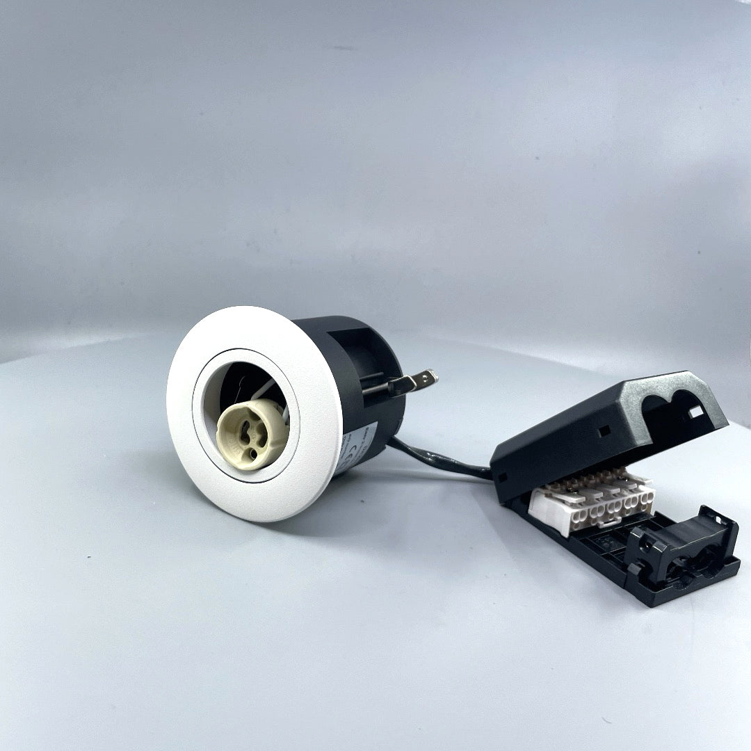 Daxtor Easy 2-Install 66 G1 GU10 indbygningsspot – hvid, 10 stk. (360° frame 3)