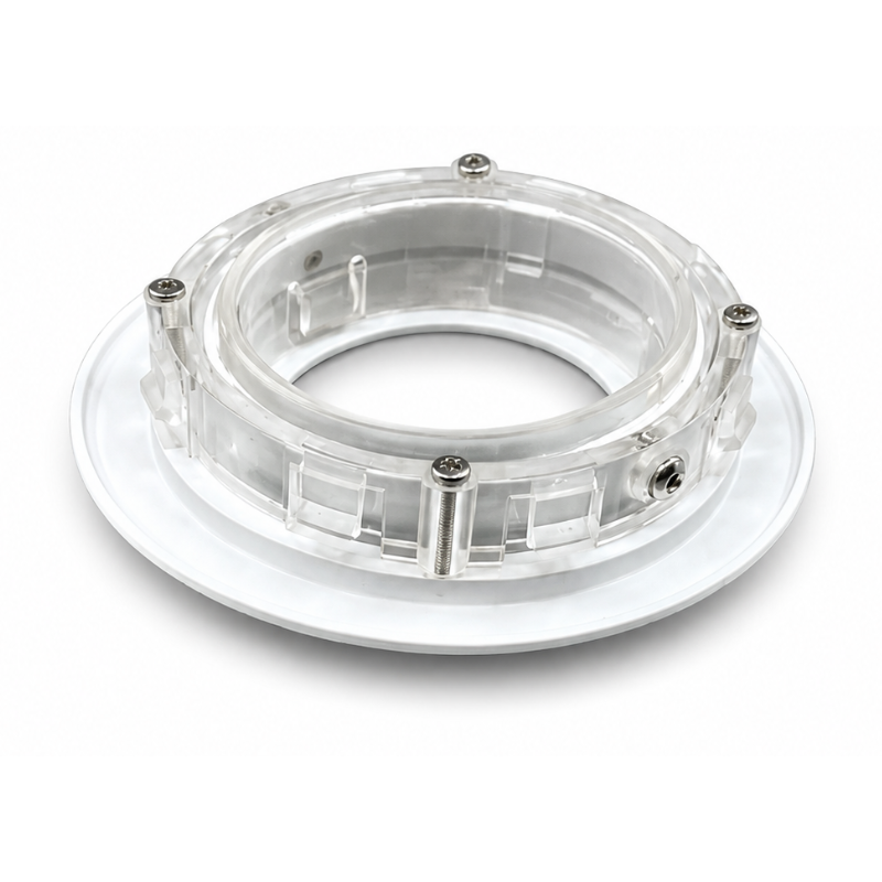 Daxtor EXO front til GU10 indbygningsspot IP21 - Hvid