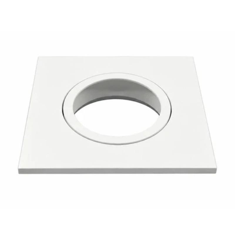 Daxtor Easy 2-Install front til GU10 indbygningsspot – firkantet hvid