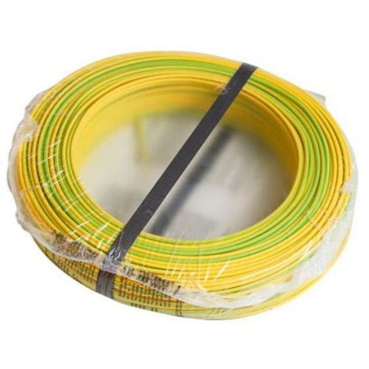 LEDNING 2,5 H07V-U GRØN/GUL 100TR