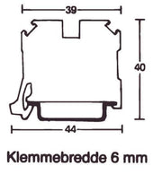 GENNEMGANGSKLEMME   SAK2,5/35PA