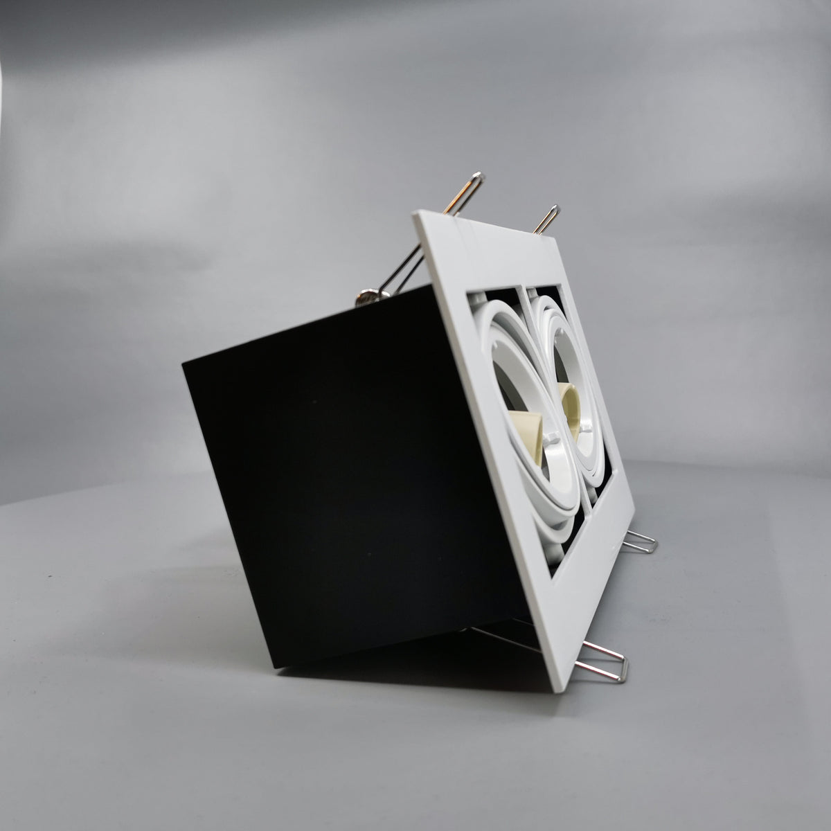 Downlight Dobbelt 230V 20W GU10 - Mat hvid (360° frame 20)